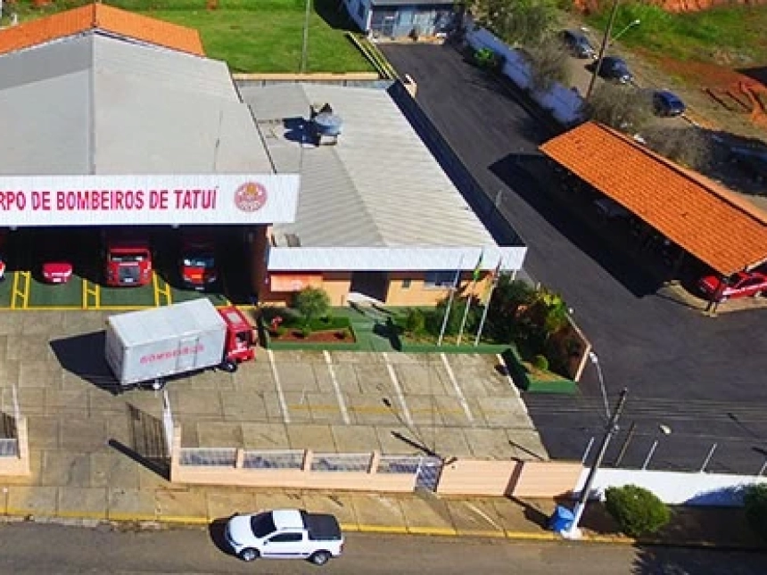 Corpo de Bombeiros de Tatuí - Pavimentação Asfáltica do Pátio